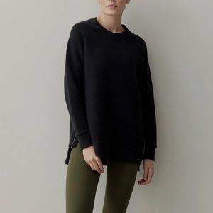 Varley side-zip sweatshirt